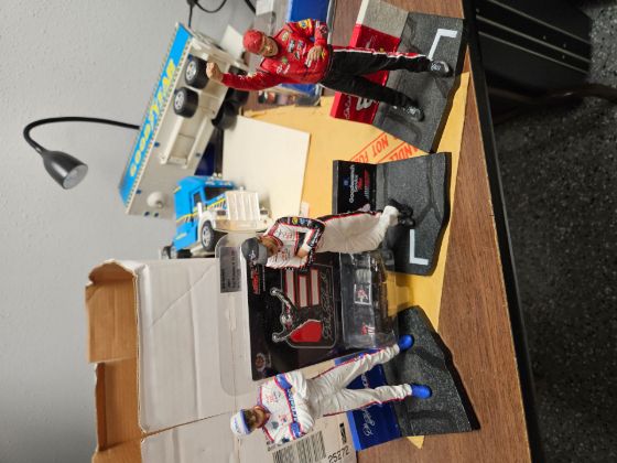 Picture of 3 Dale Earnhart figures