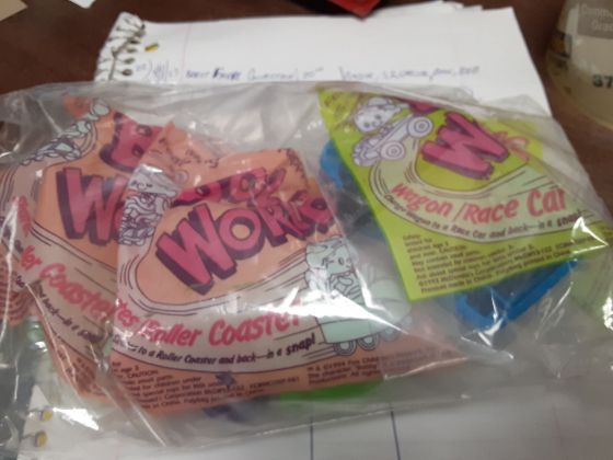 Picture of McDonald's toys(3 bobbies world)