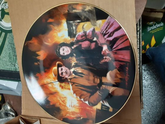 Picture of Gone with the Wind plate